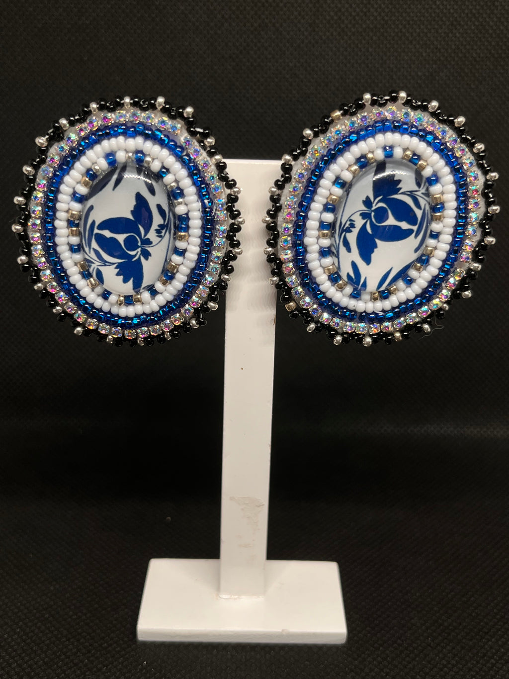 Hand Beaded Earrings