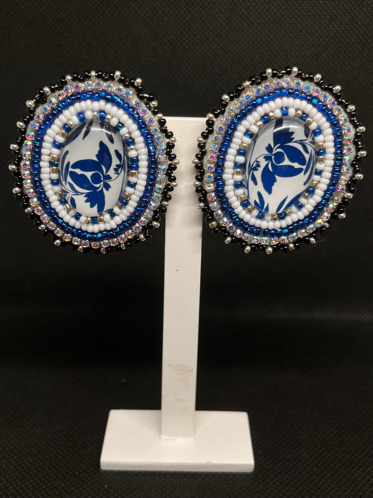 Hand Beaded Earrings