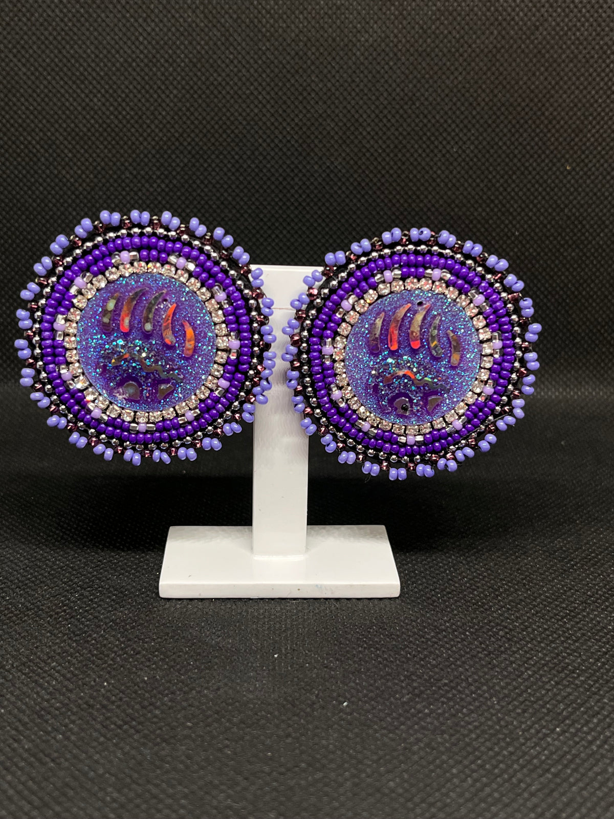 Hand Beaded Earrings