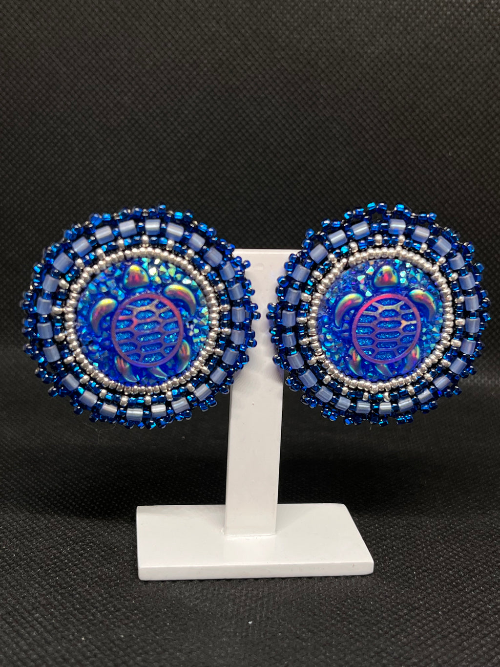 Hand Beaded Earrings