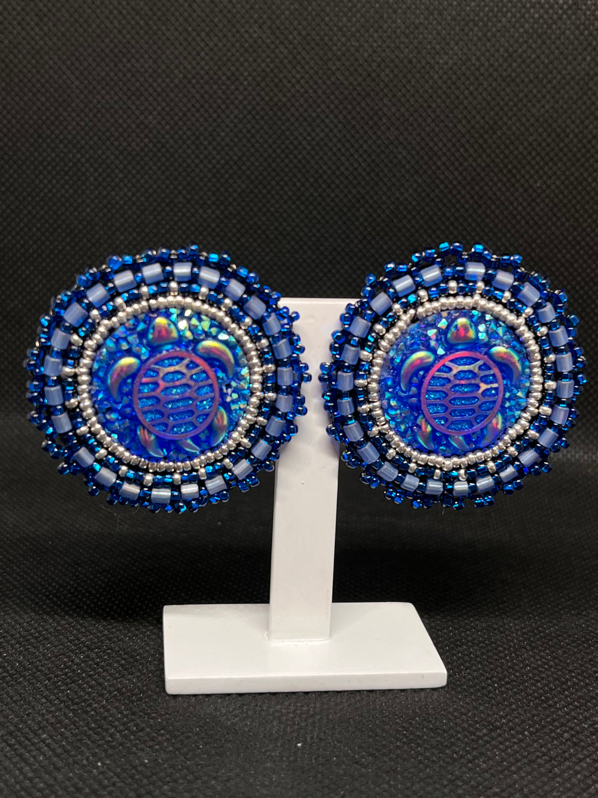 Hand Beaded Earrings